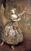 antoine pesne Portrait of the dancer Barbara Campanini oil painting picture wholesale